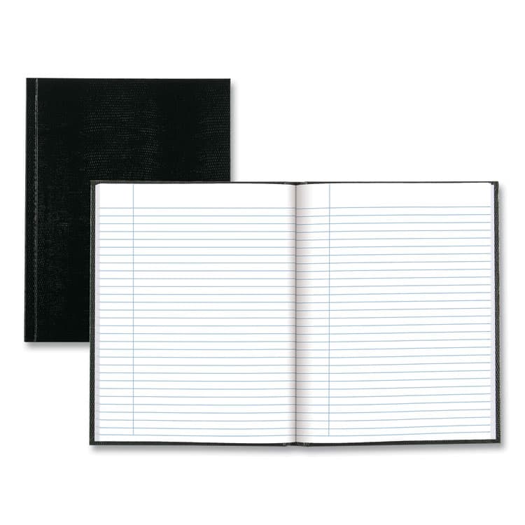 REDIFORM OFFICE PRODUCTS Executive Notebook, 1-Subject, Medium/College Rule, Black Cover, (150) 9.25 x 7.25 Sheets (REDA7BLK) thumbnail 3