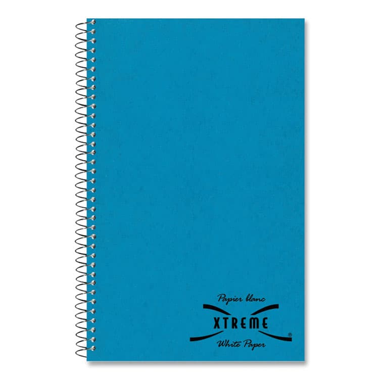 REDIFORM OFFICE PRODUCTS Single-Subject Wirebound Notebooks, Medium/College Rule, Blue Kolor Kraft Front Cover, (80) 9.5 x 6 Sheets (RED33560)