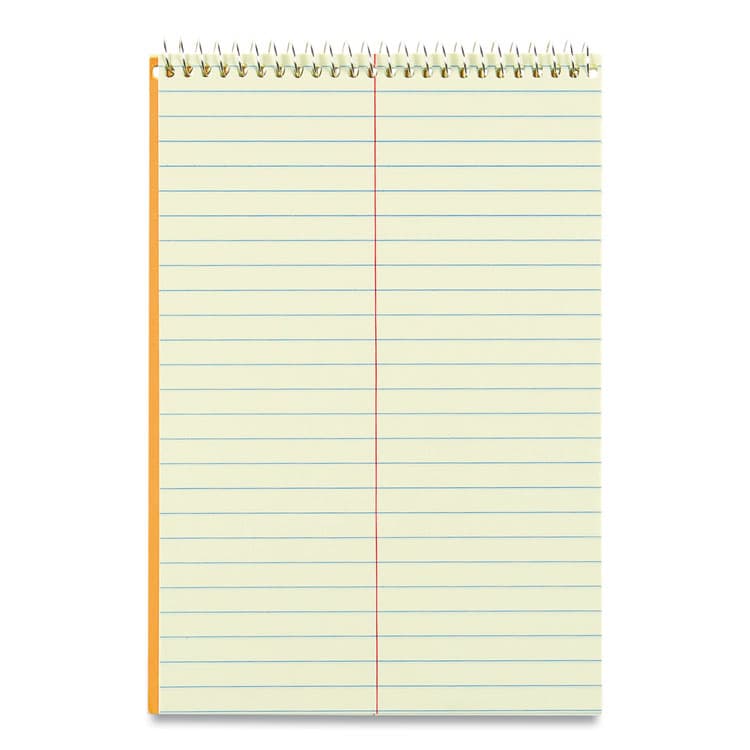 REDIFORM OFFICE PRODUCTS Standard Spiral Steno Pad, Brown Cover, Gregg Rule, (60) Eye-Ease Green 6 x 9 Sheets (RED36646) thumbnail 3