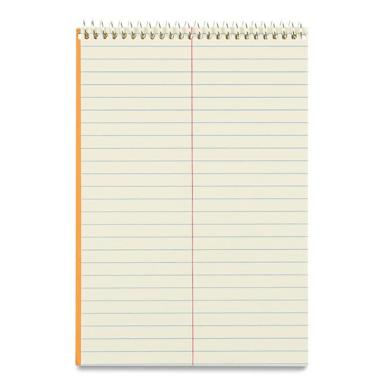 REDIFORM OFFICE PRODUCTS Standard Spiral Steno Pad, Brown Cover, Gregg Rule, (80) Eye-Ease Green 6 x 9 Sheets (RED36746) thumbnail 3