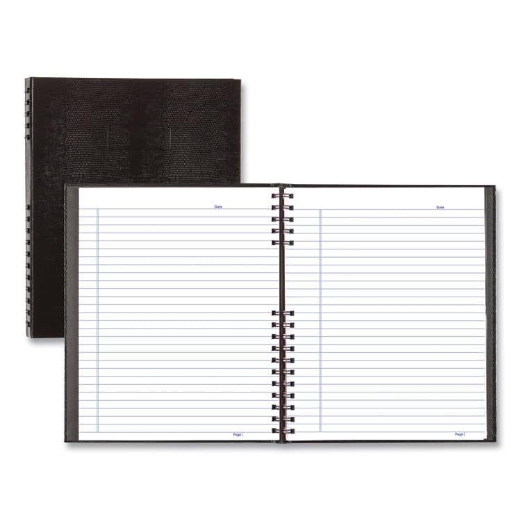 REDIFORM OFFICE PRODUCTS NotePro Notebook, 1-Subject, Medium/College Rule, Black Cover, (100) 11 x 8.5 Sheets (REDA10200BLK) thumbnail 3