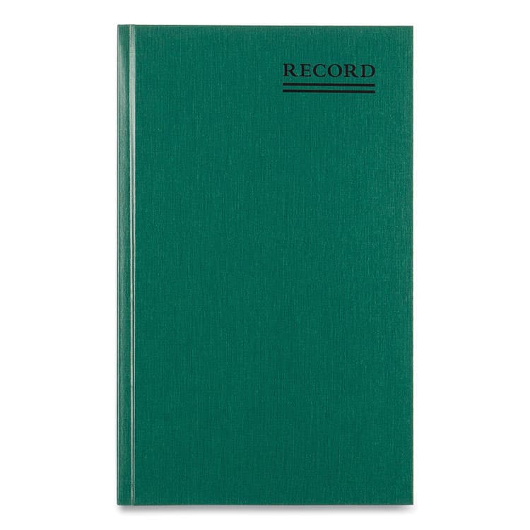 REDIFORM OFFICE PRODUCTS Emerald Series Account Book, Green Cover, 12.25 x 7.25 Sheets, 300 Sheets/Book (RED56131)