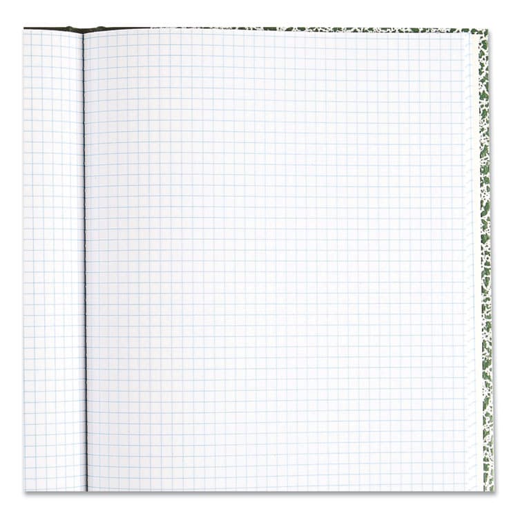 REDIFORM OFFICE PRODUCTS Lab Notebook, Quadrille Rule (5 sq/in), Green Marble Cover, (96) 10.13 x 7.88 Sheets (RED53110) thumbnail 4