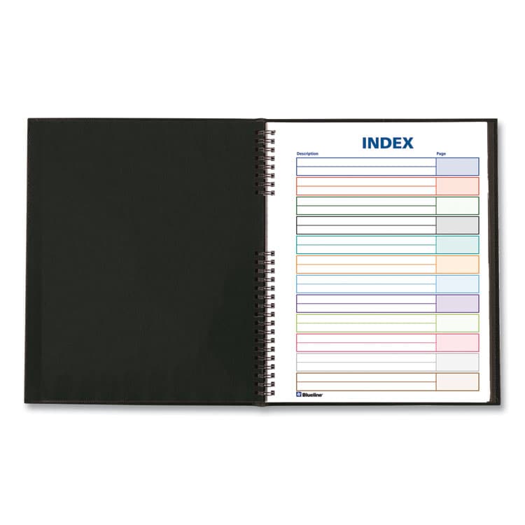 REDIFORM OFFICE PRODUCTS NotePro Notebook, 1-Subject, Medium/College Rule, Black Cover, (75) 11 x 8.5 Sheets (REDA10150BLK) thumbnail 4