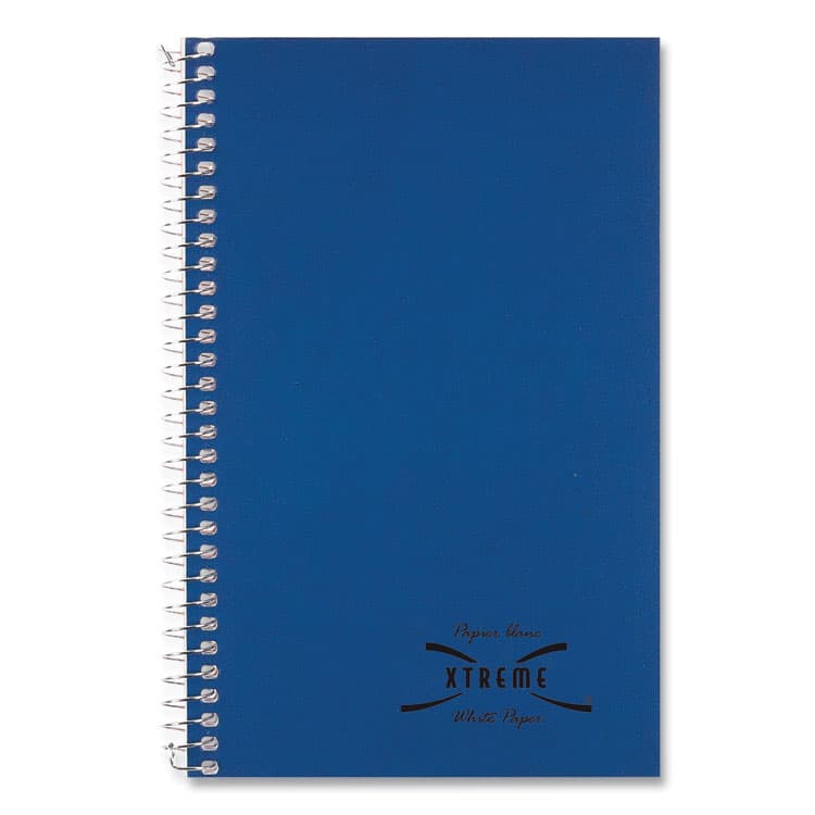 REDIFORM OFFICE PRODUCTS Single-Subject Wirebound Notebooks, Medium/College Rule, Blue Kolor Kraft Front Cover, (80) 7.75 x 5 Sheets (RED33502)