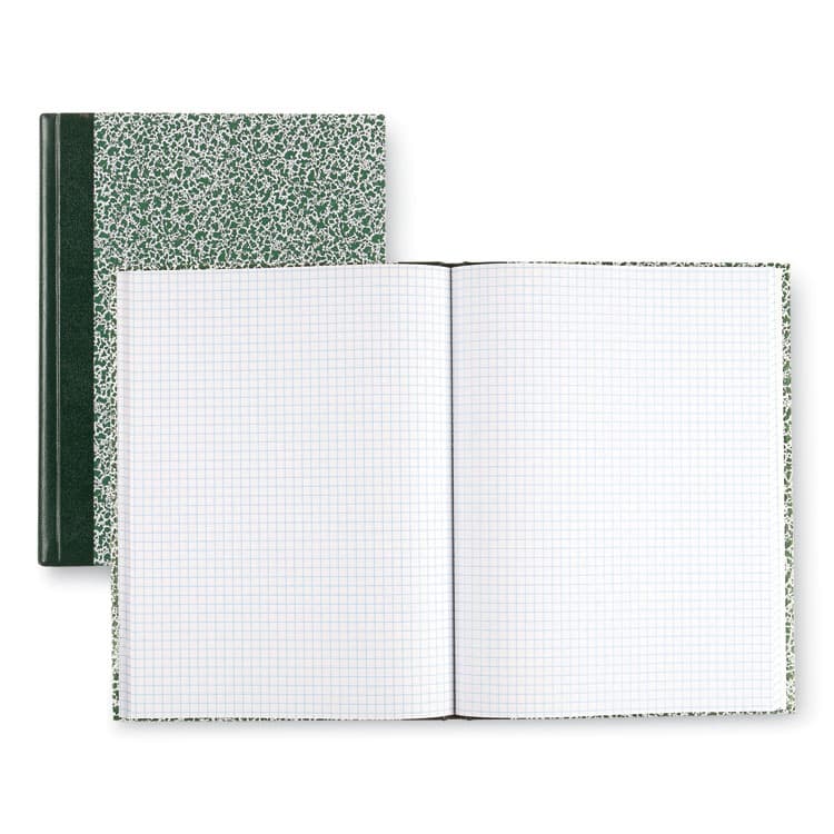 REDIFORM OFFICE PRODUCTS Lab Notebook, Wide/Legal Rule, Green Marble Cover, (96) 10.13 x 7.88 Sheets (RED53010) thumbnail 2