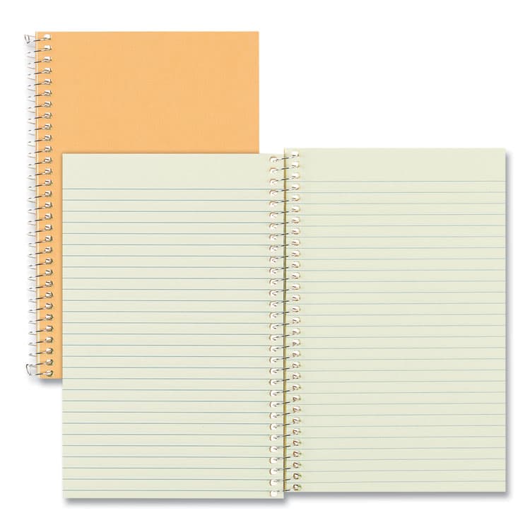 REDIFORM OFFICE PRODUCTS Single-Subject Wirebound Notebooks, Narrow Rule, Brown Board Cover, (80) 7.75 x 5 Eye-Ease Green Sheets (RED33002) thumbnail 2