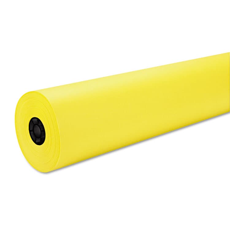 PACON CORPORATION Decorol Flame Retardant Art Rolls, 40 lb Cover Weight, 36" x 1000 ft, Sunrise Yellow (PAC101201) thumbnail 2
