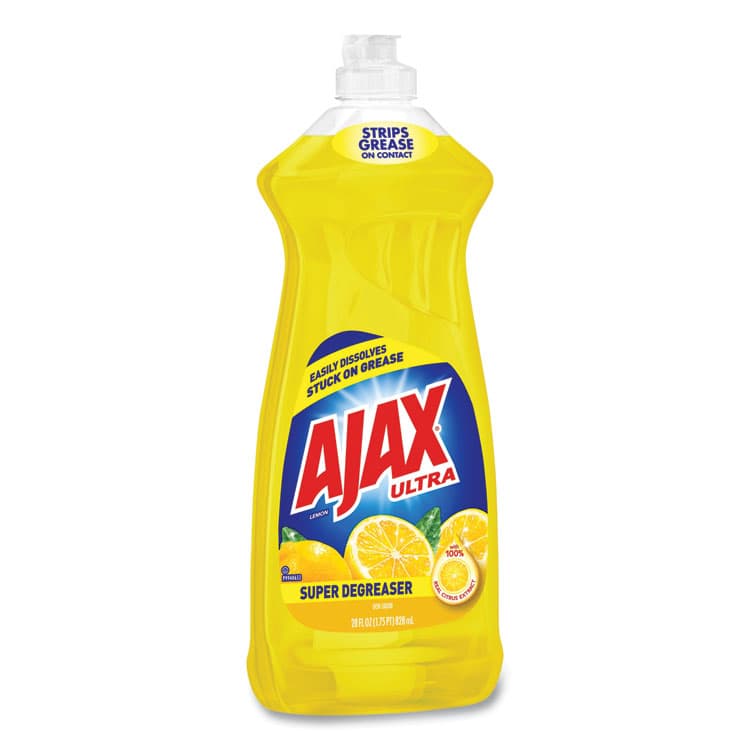 COLGATE PALMOLIVE, IPD. Dish Detergent, Lemon Scent, 28 oz Bottle (AJA144673) thumbnail 2