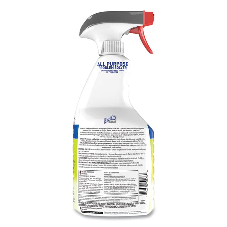 SC JOHNSON Power Cleaner, Pleasant Scent, 32 oz Spray Bottle, 8/Carton (SJN323563) thumbnail 4