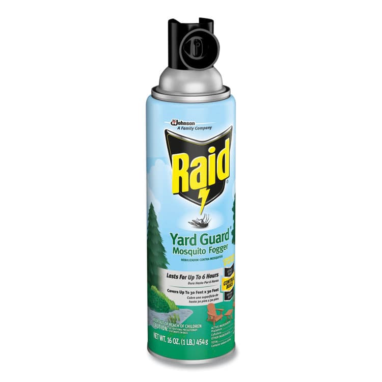 SC JOHNSON Yard Guard Fogger, 16 oz Aerosol Spray, 12/Carton (SJN377977) thumbnail 4
