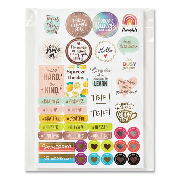 AVERY PRODUCTS CORPORATION Planner Sticker Variety Pack: Budget, Fitness, Motivational, Seasonal and Work Stickers, Assorted Sizes and Colors, 744/Pack (AVE6785) thumbnail 2