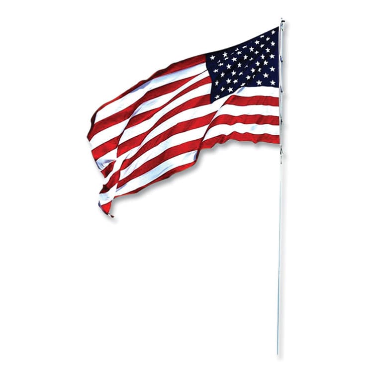 BAUMGARTENS Indoor/Outdoor U.S. Flag, 72" x 48", Nylon (BAUTB4600) thumbnail 4