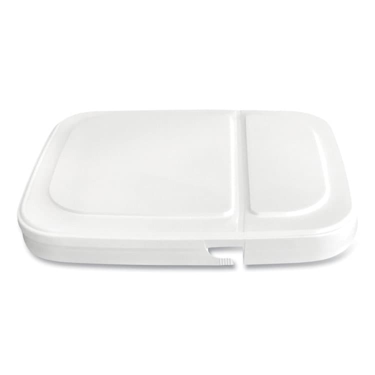 DIVERSEY Polypropylene Dry Wipe Charging Bucket, 24 x 14 x 14, White, 12/Box (DVOD1229387) thumbnail 4