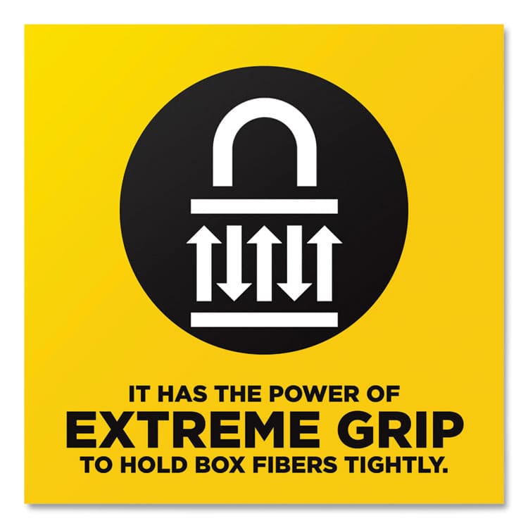 3M/COMMERCIAL TAPE DIV. Box Lock Shipping Packaging Tape, 3" Core, 1.88" x 54.6 yds, Clear (MMM3950) thumbnail 3