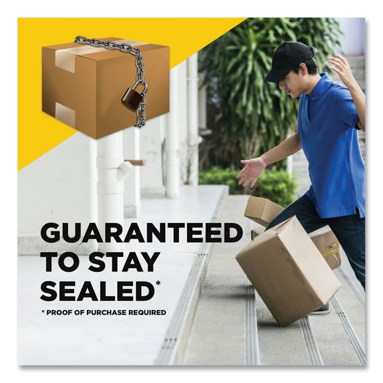 3M/COMMERCIAL TAPE DIV. Box Lock Shipping Packaging Tape, 3" Core, 1.88" x 54.6 yds, Clear (MMM3950) thumbnail 4