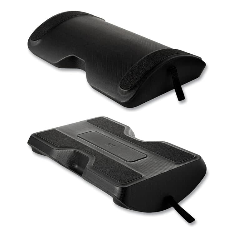 3M/COMMERCIAL TAPE DIV. Foot Rest for Standing Desks, 19.98w x 11.97d x 4.2h, Black (MMMFR200B)