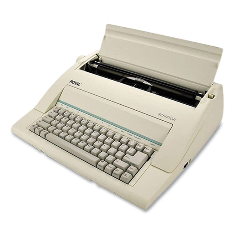 ROYAL CONSUMER INFORMATION PRODUCTS Scriptor AC Power Typewriter, 12 cps (RBMROYALTYPEWRI) thumbnail 3