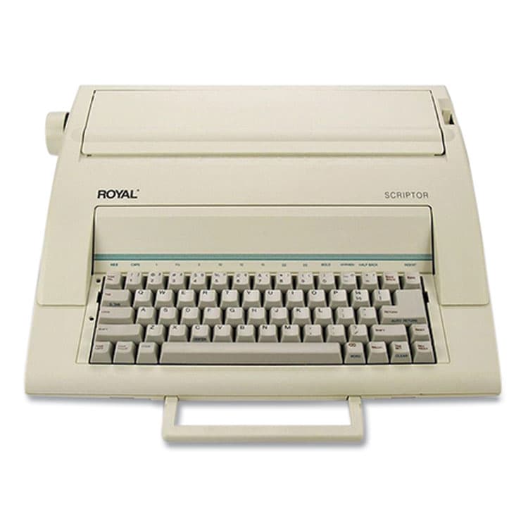 ROYAL CONSUMER INFORMATION PRODUCTS Scriptor AC Power Typewriter, 12 cps (RBMROYALTYPEWRI) thumbnail 4