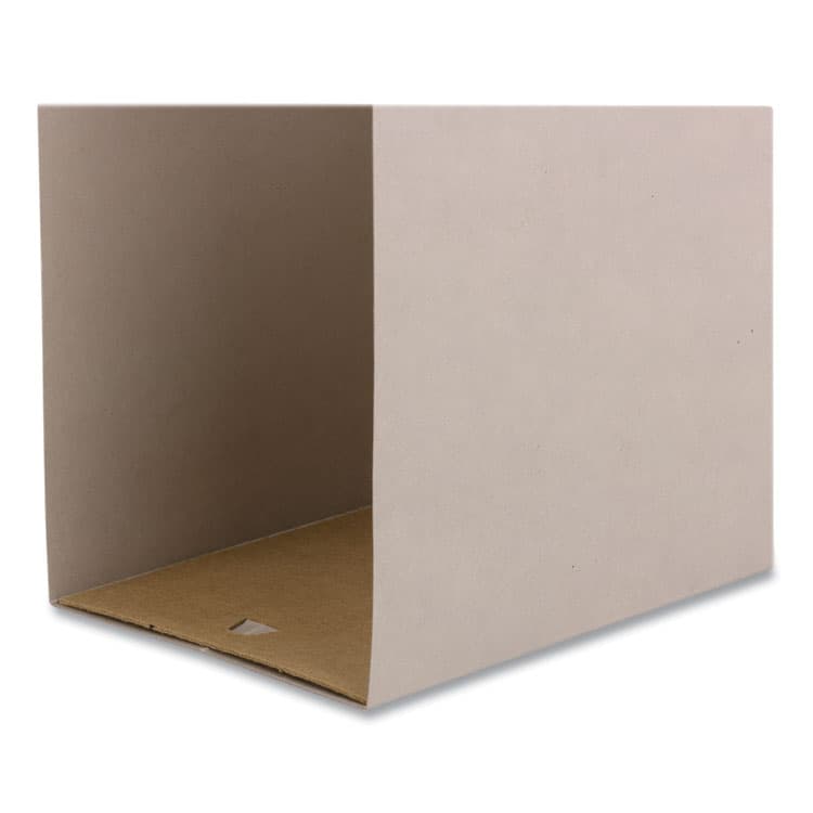 SMEAD MANUFACTURING CO. TUFF Extra Capacity Hanging File Folders with Easy Slide Tabs, 4" Capacity, Letter, 1/3-Cut Tabs, Steel Gray, 18/Box (SMD64242) thumbnail 4