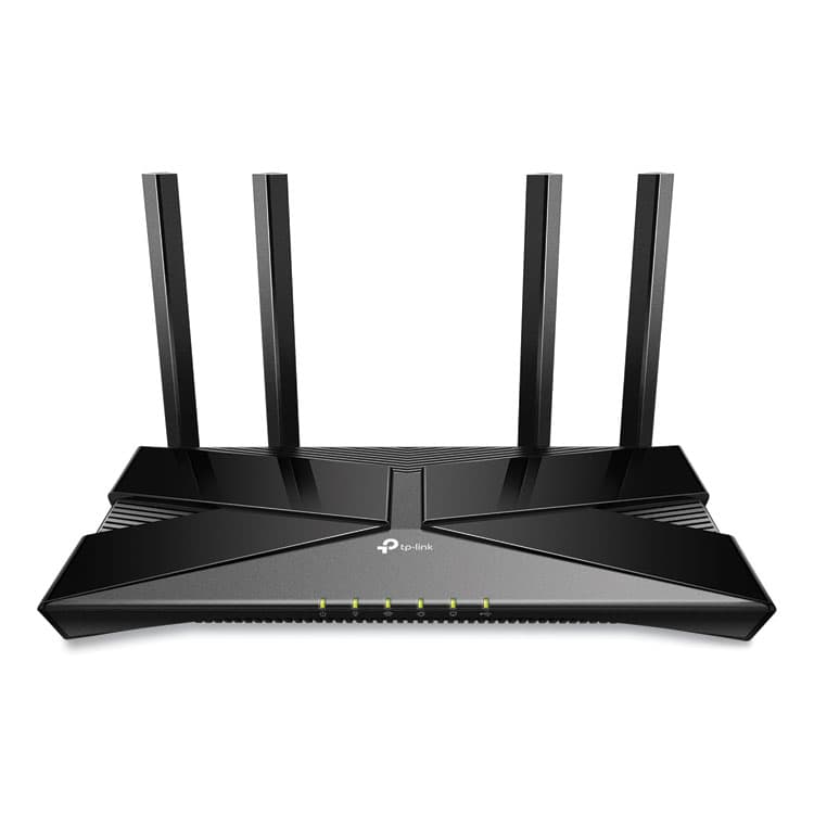 TP LINK USA ARCHER AX3000 Dual Band Gigabit Wi-Fi 6 Router, 5 Ports, Dual-Band 2.4 GHz/5 GHz (TPLARCHERAX3000)