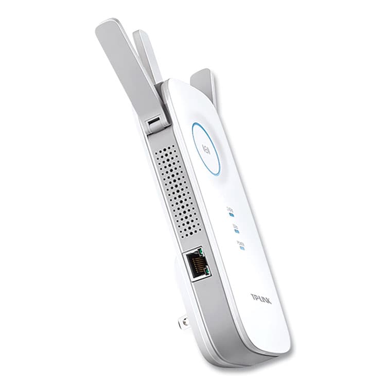 TP LINK USA RE450 AC1750 Wi-Fi Range Extender, 1 Port, Dual-Band 2.4 GHz/5 GHz (TPLRE450) thumbnail 4