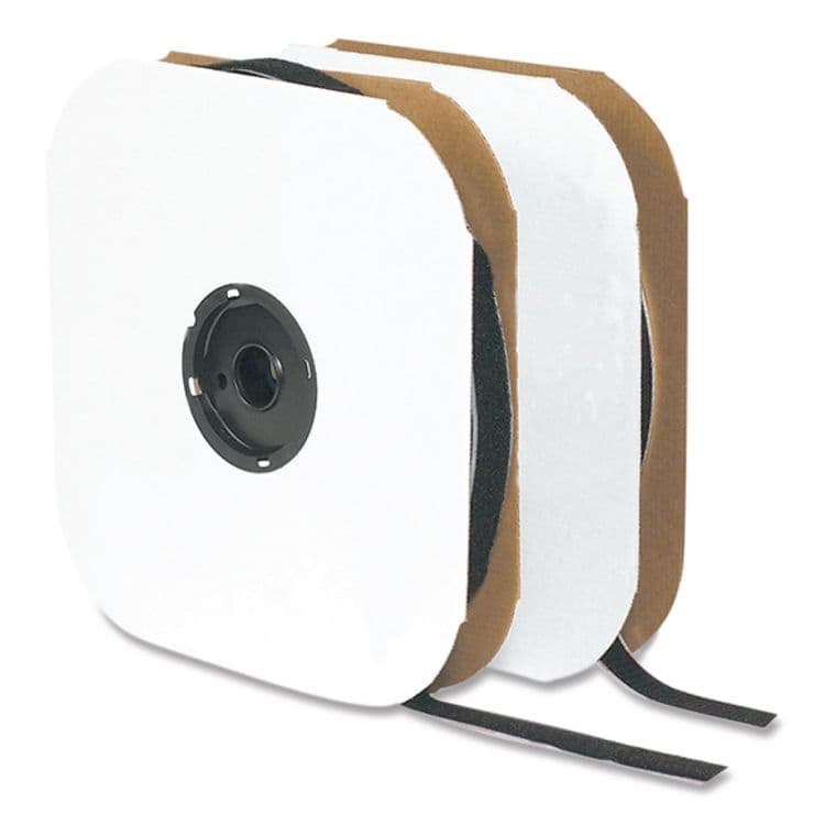 VELCRO USA, . Sticky-Back Fasteners, Loop Side, 1.5" x 75 ft, Black (VEK191140)