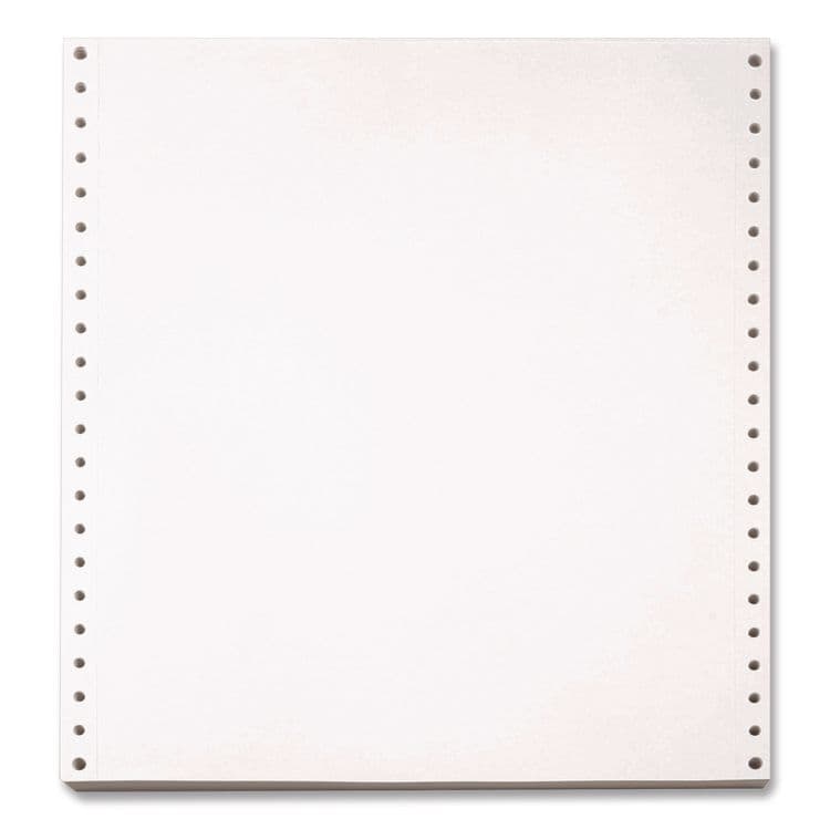 WEYERHAEUSER PAPER CO. Computer Printout Paper, 1-Part, 20 lb Bond Weight, 9.5 x 11, White, 2,700/Carton (WLL951027)