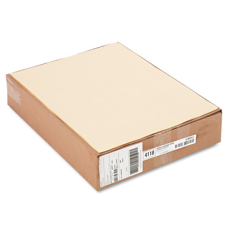 PACON CORPORATION Cream Manila Drawing Paper, 50 lb Cover Weight, 18 x 24, Cream Manila, 500/Pack (PAC4118)
