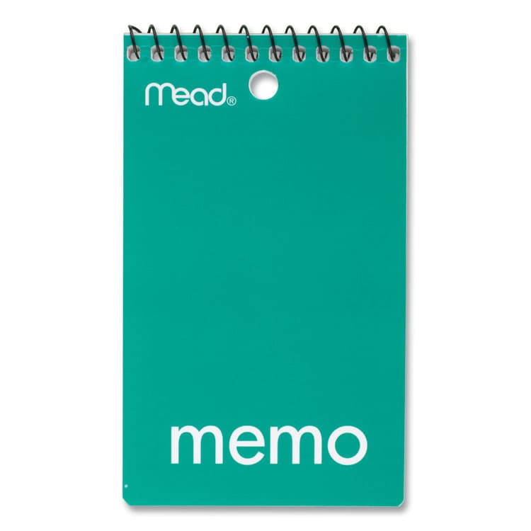 MEAD PRODUCTS Wirebound Memo Pad, Randomly Assorted Cover Colors, Medium/College Rule, (60) White 3 x 5 Sheets (MEA45354) thumbnail 4