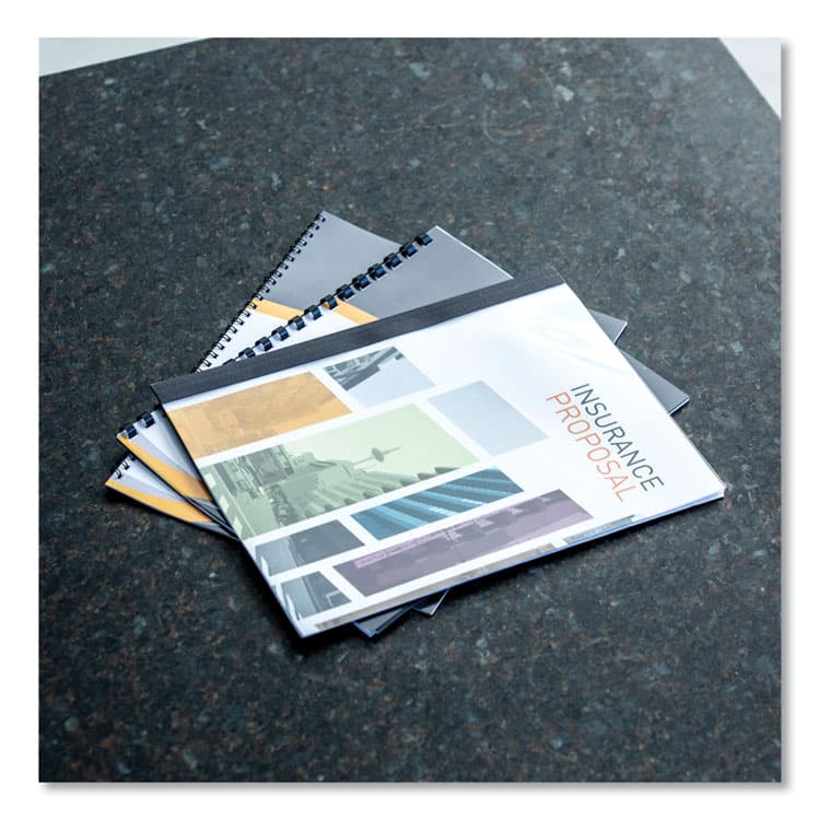 FELLOWES MFG. CO. Wire Bindings for 11 x 8.5 Documents, 32 Rings, 0.56" (130-Sheet) Capacity, Black, 25/Pack (FEL5255601) thumbnail 3