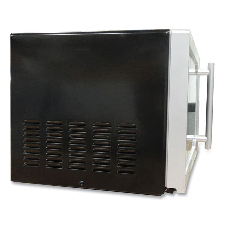 AVANTI 0.7 cu ft Countertop Microwave Oven, 700 W, Black/Stainless Steel (AVAMO7103SST) thumbnail 4