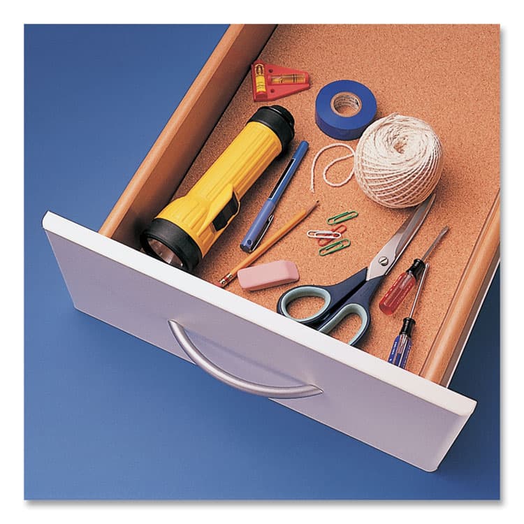 QUARTET MFG. Cork Roll, 24" x 0.06" x 48", Brown (QRT103) thumbnail 3