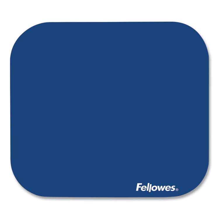 FELLOWES MFG. CO. Polyester Mouse Pad, 9 x 8, Blue (FEL58021) thumbnail 4