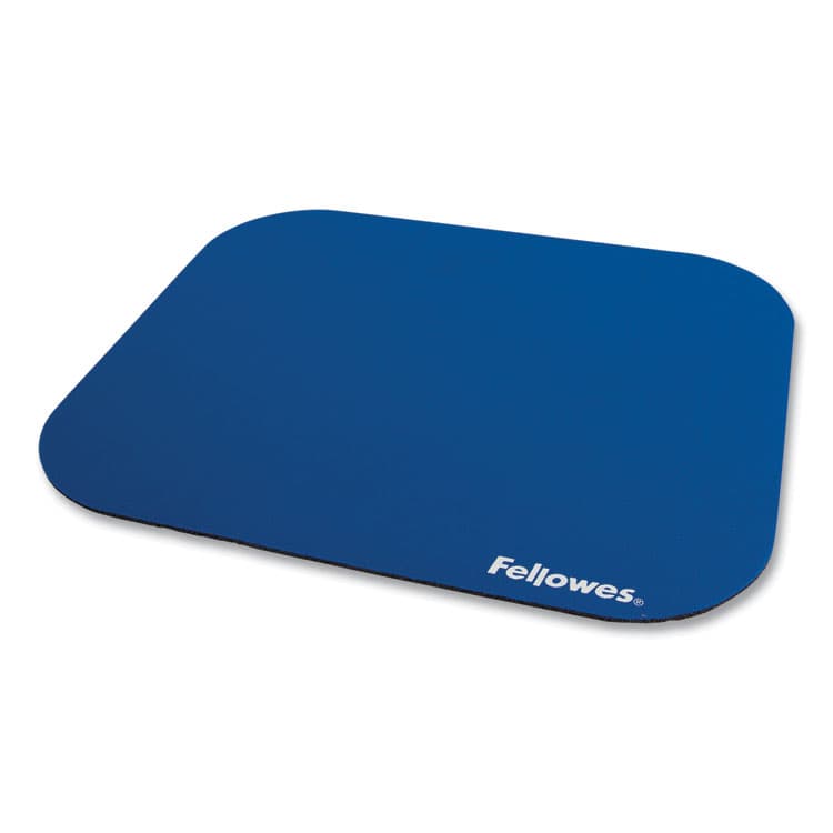 FELLOWES MFG. CO. Polyester Mouse Pad, 9 x 8, Blue (FEL58021) thumbnail 2