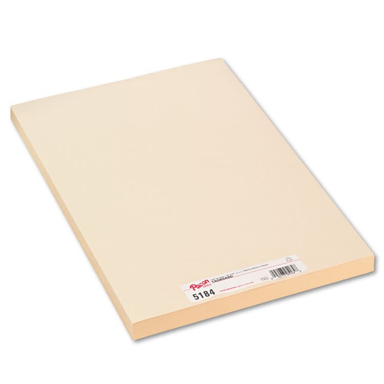 PACON CORPORATION Medium Weight Tagboard, 12 x 18, Manila, 100/Pack (PAC5184)