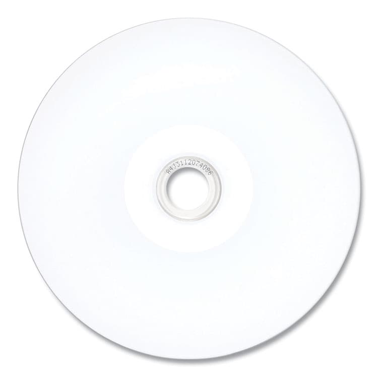 VERBATIM CORPORATION CD-R DataLifePlus Printable Recordable Disc, 700 MB/80 min, 52x, Spindle, White, 50/Pack (VER94755) thumbnail 2