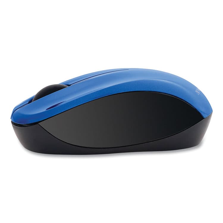 VERBATIM CORPORATION Silent Wireless Blue LED Mouse, 2.4 GHz Frequency/32.8 ft Wireless Range, Left/Right Hand Use, Blue (VER99770) thumbnail 4