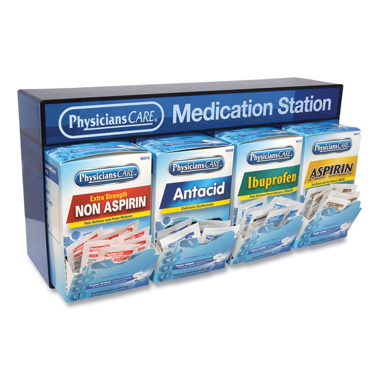 ACME UNITED CORPORATION Medication Station, Aspirin, Ibuprofen, Non Aspirin Pain Reliever, Antacid (ACM90780) thumbnail 2