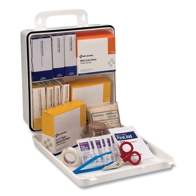 ACME UNITED CORPORATION Office First Aid Kit, for Up to 75 people, 312 Pieces, Plastic Case (FAO60003) thumbnail 2