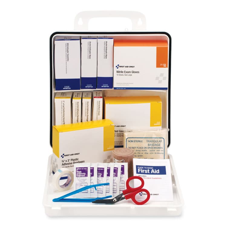 ACME UNITED CORPORATION Office First Aid Kit, for Up to 75 people, 312 Pieces, Plastic Case (FAO60003) thumbnail 3