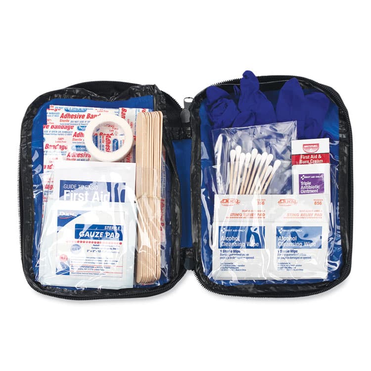 ACME UNITED CORPORATION Soft-Sided First Aid Kit for up to 10 People, 95 Pieces, Soft Fabric Case (FAO90166) thumbnail 2