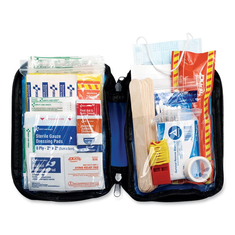 ACME UNITED CORPORATION Soft-Sided First Aid and Emergency Kit, 104 Pieces, Soft Fabric Case (FAO90168) thumbnail 3