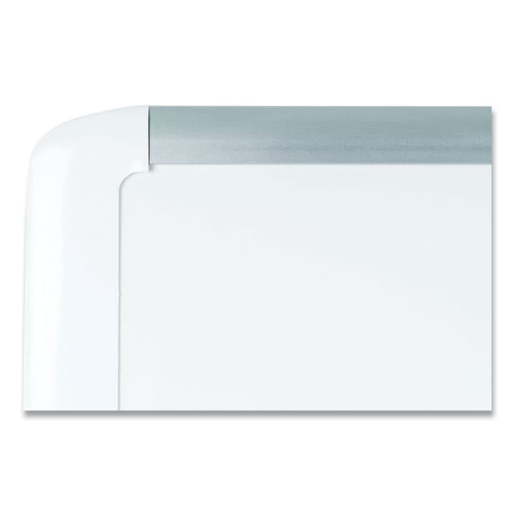 BI-SILQUE VISUAL COMMUNICATION PRODUCTS Gold Ultra Magnetic Dry Erase Boards, 48" x 36", White Surface, White/Natural Aluminum Frame (BVCMVI050205) thumbnail 3