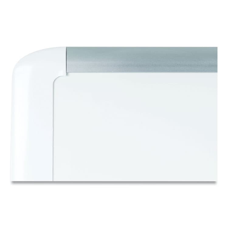 BI-SILQUE VISUAL COMMUNICATION PRODUCTS Gold Ultra Magnetic Dry Erase Boards, 72" x 48", White Surface, White/Natural Aluminum Frame (BVCMVI270205) thumbnail 3