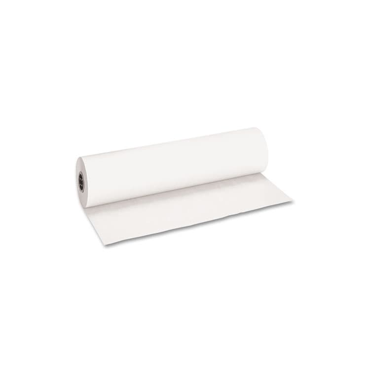 PACON CORPORATION Decorol Flame Retardant Art Rolls, 40 lb Cover Weight, 36" x 1000 ft, Frost White (PAC101208)