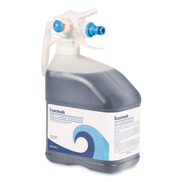 BOARDWALK PDC Cleaner Degreaser, Unscented, 3 L Bottle (BWK4812EA) thumbnail 4