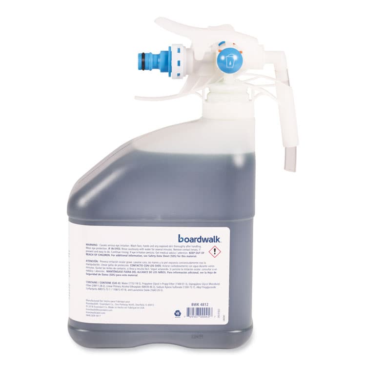 BOARDWALK PDC Cleaner Degreaser, Unscented, 3 L Bottle, 2/Carton (BWK4812) thumbnail 4