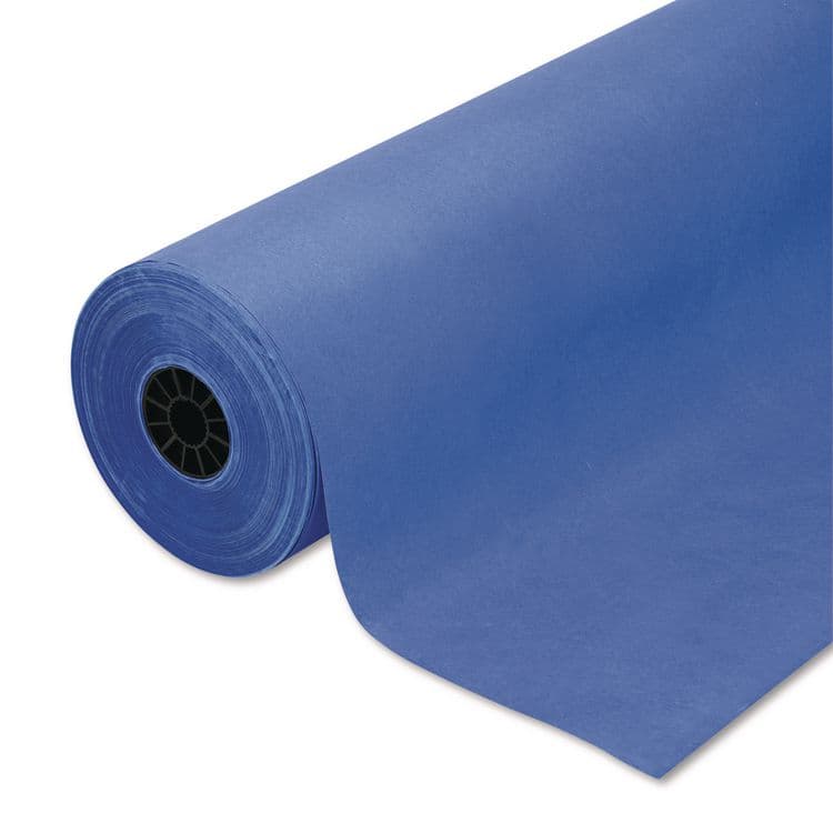 PACON CORPORATION Rainbow Duo-Finish Colored Kraft Paper, 35 lb Wrapping Weight, 36" x 1,000 ft, Royal Blue (PAC63200)