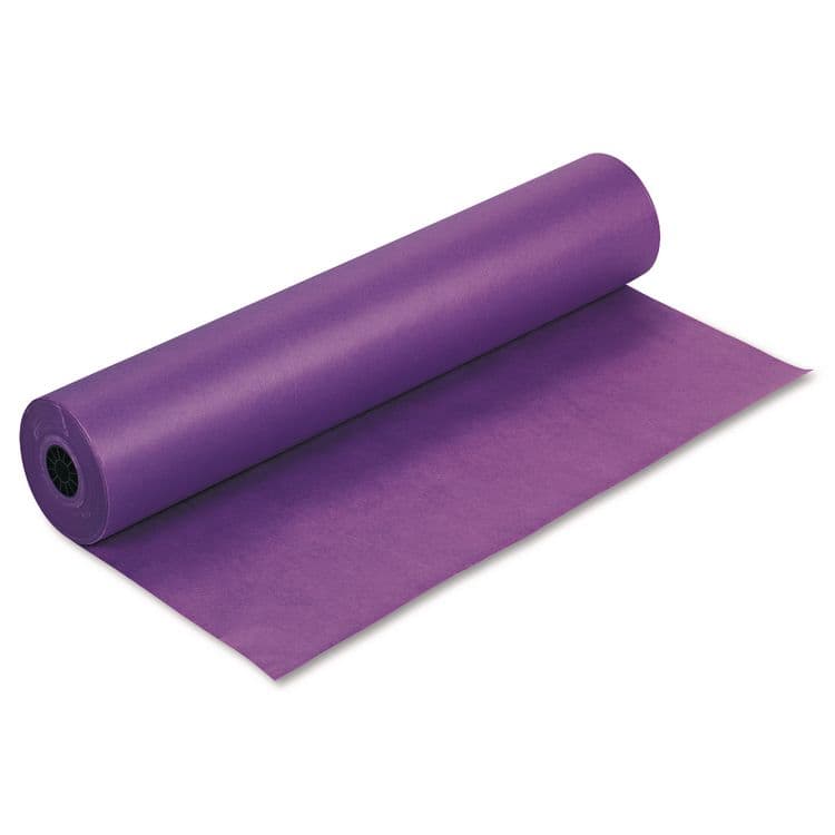 PACON CORPORATION Rainbow Duo-Finish Colored Kraft Paper, 35 lb Wrapping Weight, 36" x 1,000 ft, Purple (PAC63330)
